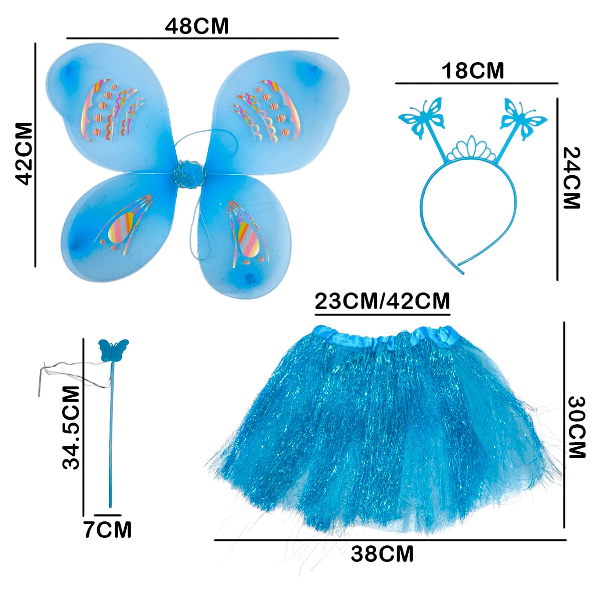Miniatura 6 de Set de Hada Azul WZ-2